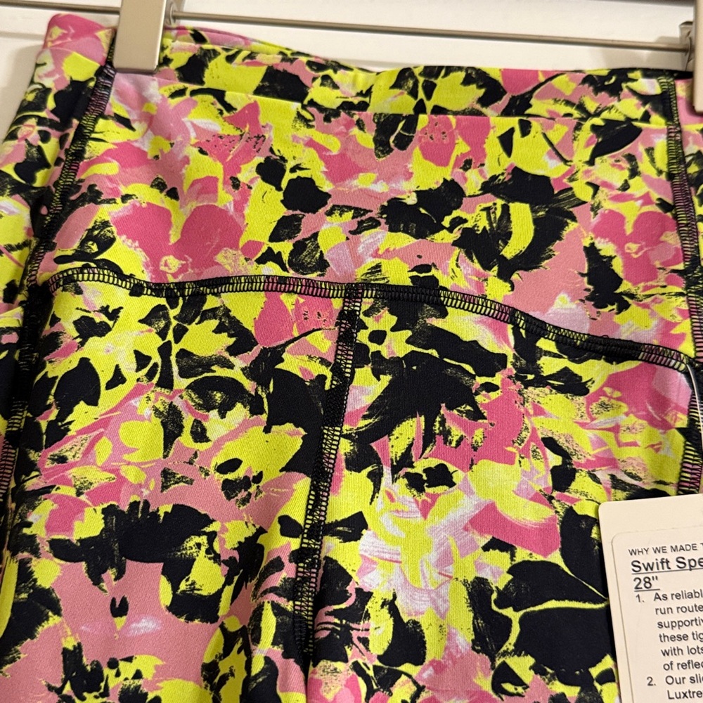 Lululemon Floral Leggings - Picture 3 of 14